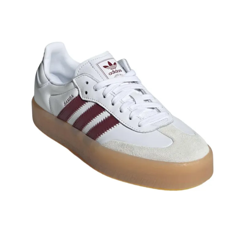 Adidas Sambae Cloud White Shadow Red Women's-2
