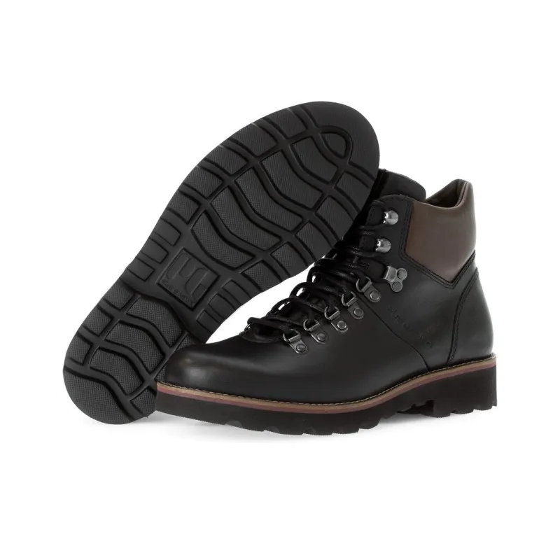 Gabor Pius Wear-Resistant Slip-Resistant Short Outdoor Boots 3cm Men's Black-4