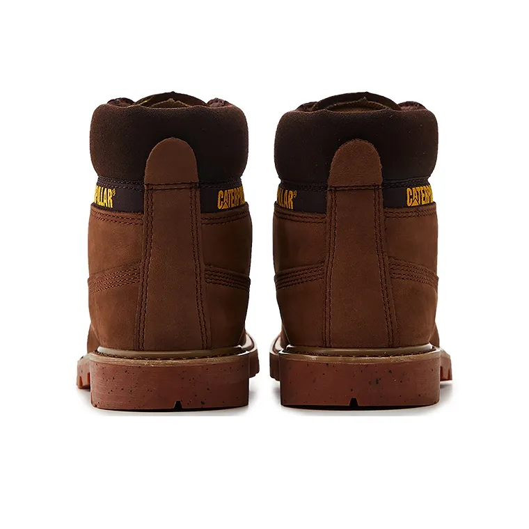 CAT Colorado Series E Wear Resistant Short Outdoor Boots Unisex Dark Brown-3