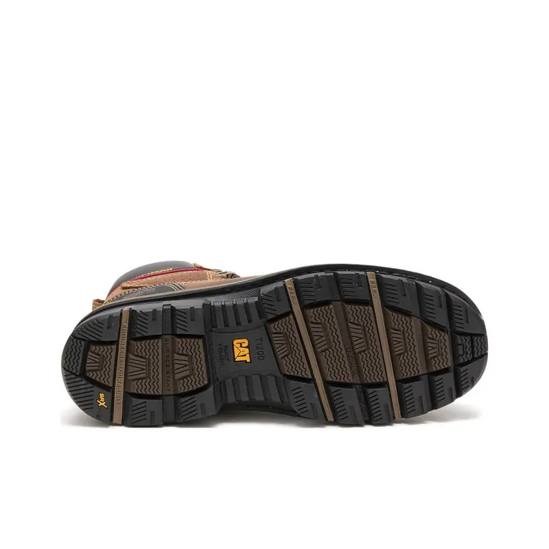 CAT ULTRADUTY Hauler 6 Wear-Resistant Short Outdoor Boots Men's Brown-5