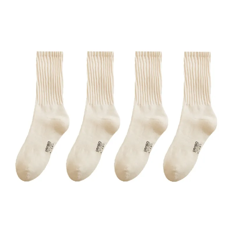 YOOKA Mid Calf Socks Unisex 4 Pack-1