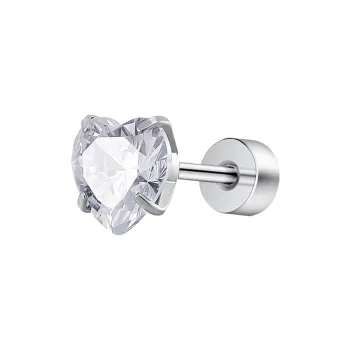 MISS XIA JWY Titanium Steel Stud Earrings Unisex