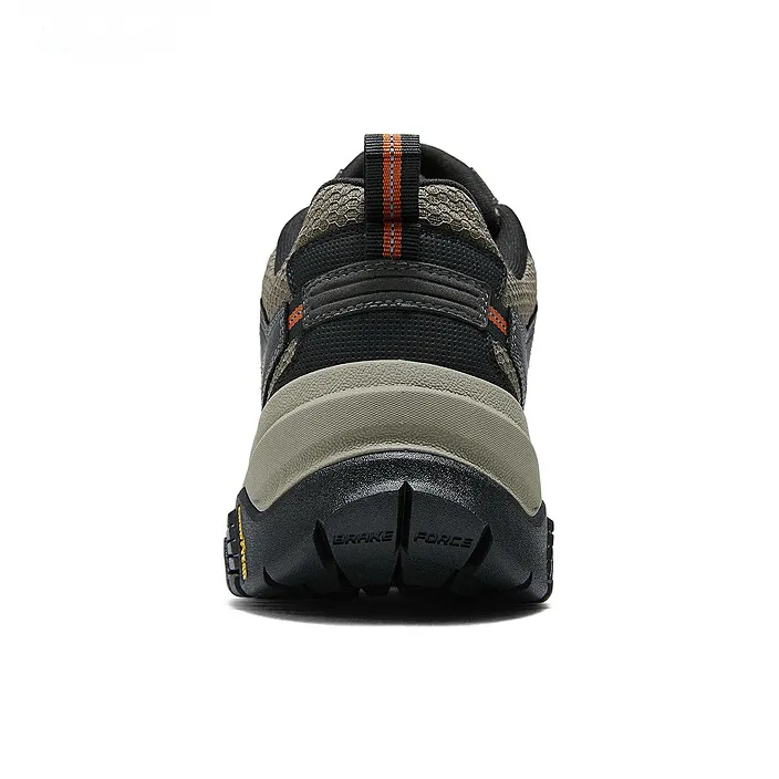 Skechers OUTDOOR Breathable Low Top Hiking Shoes Men's Gray-4