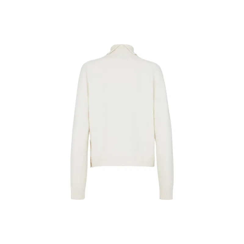 FENDI Turtleneck Long Sleeved Knitted Jumper-1