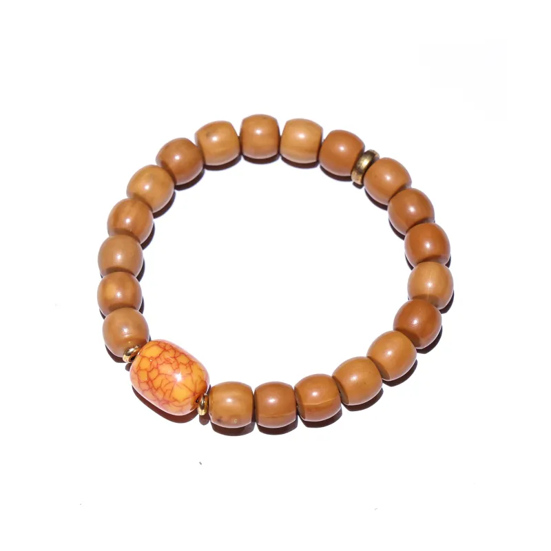 WUDE Monkey Head Walnut Wooden Bracelets Unisex-70