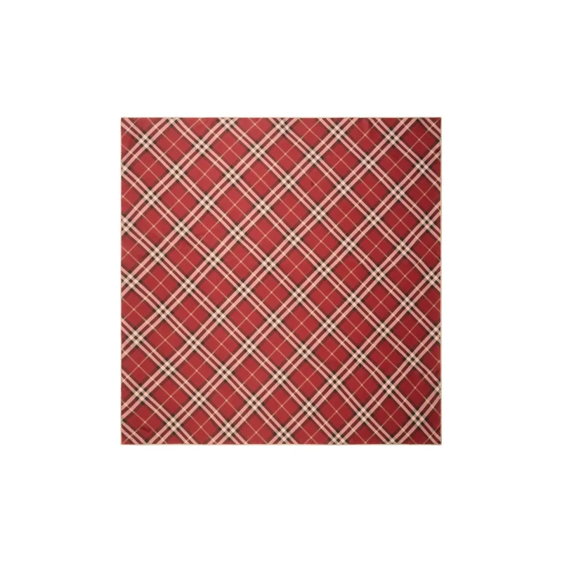 Burberry Check Silk Scarf-0