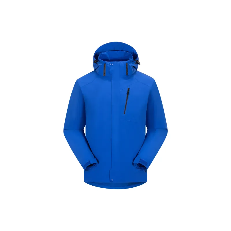 Yalu Diagonal Zipper Thermal, Abrasion Resistant, Breathable, Waterproof, Windproof Windbreaker Jacket Unisex-14