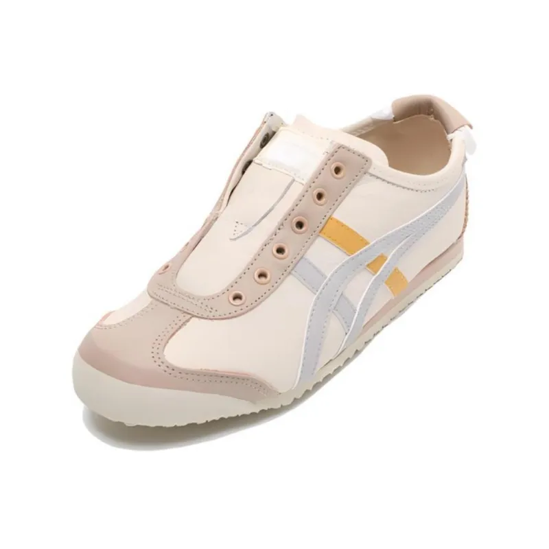 Onitsuka Tiger Mexico 66 Slip On Sneakers 'Beige Grey Yellow'-2