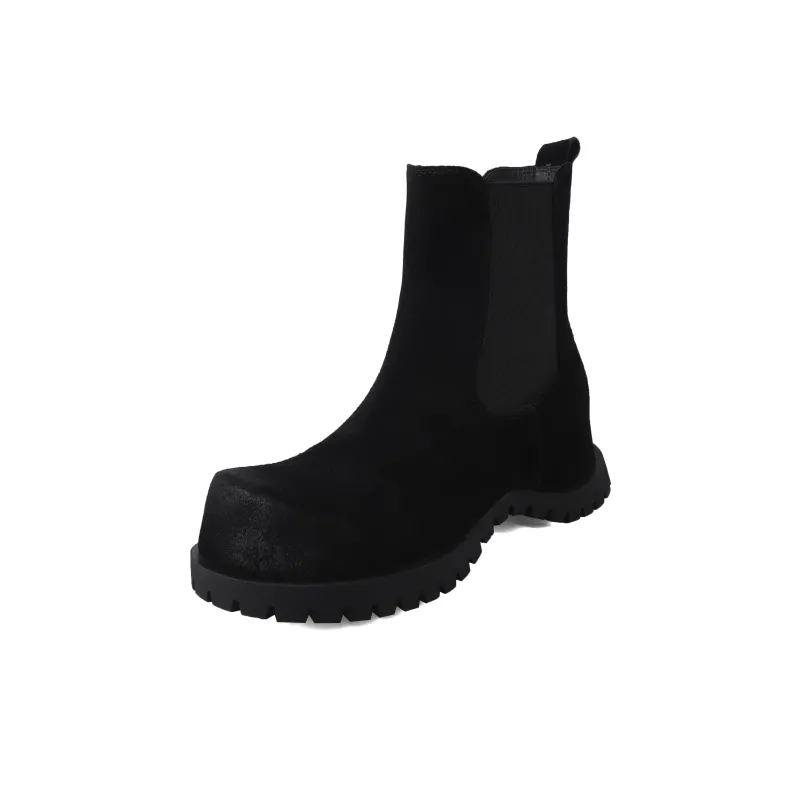 XIAOAJUE Short Chelsea Boots Women's-0