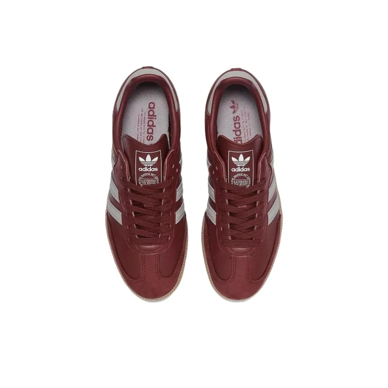 Adidas Samba Og Burgundy Gum Women's-2