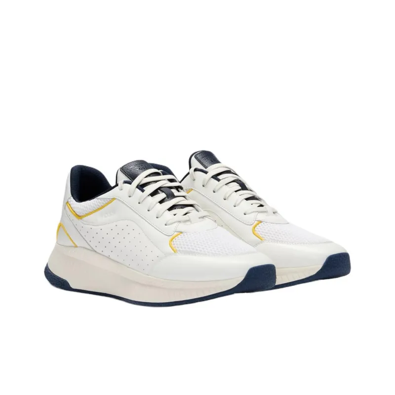Porsche x HUGO BOSS Low Top Casual Shoes Men's White-1
