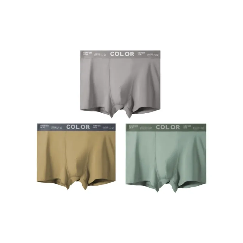 Qiao Ni Tong Underpants Men's 3 Pack-9