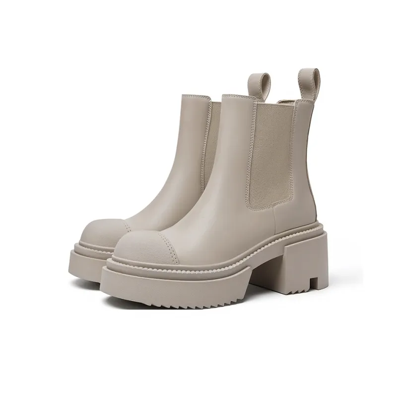 CHERYKALLY Short Chelsea Boots 8cm Women's-7