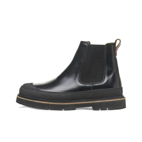 Birkenstock Short Chelsea Boots Men's Black