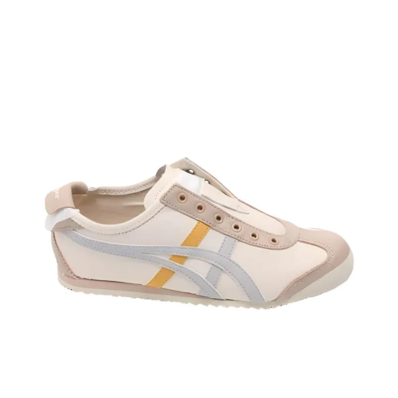 Onitsuka Tiger Mexico 66 Slip On Sneakers 'Beige Grey Yellow'-1