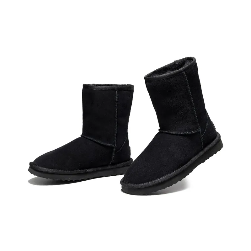TASMAN AUS Crew Double Layer Classic Snow Boots 2cm Unisex-10