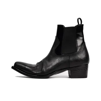 Dreambo Short Chelsea Boots 5.5cm Men's Black