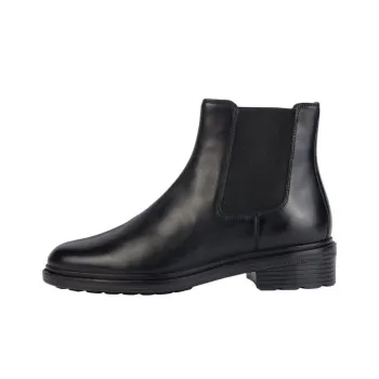 GEOX Short Chelsea Boots 4cm Women's Black