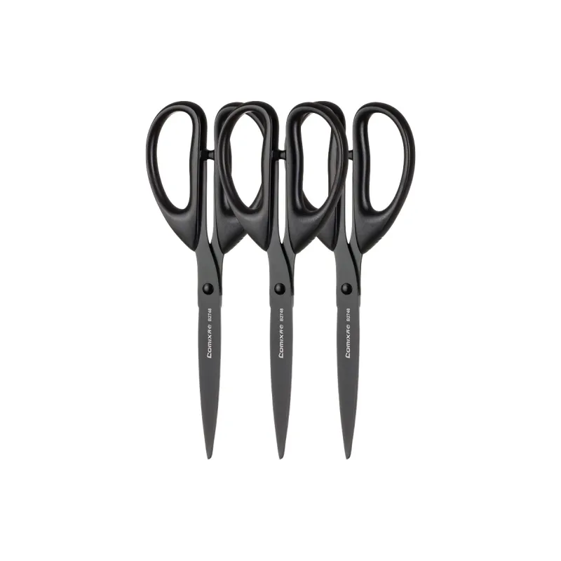 Qixin Black Coated Anti Cling Scissors-10