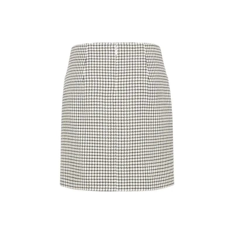 FENDI FW24 Casual Short Skirts Women's White-1