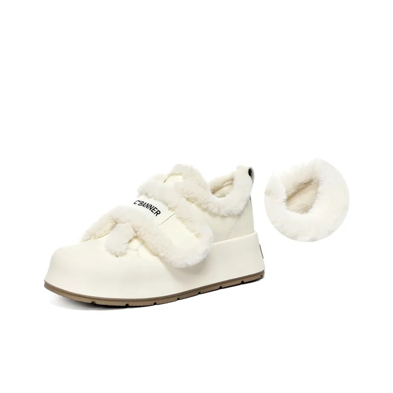 C°BANNER Hook-and-Loop Low-Top Casual Shoes Women's-1