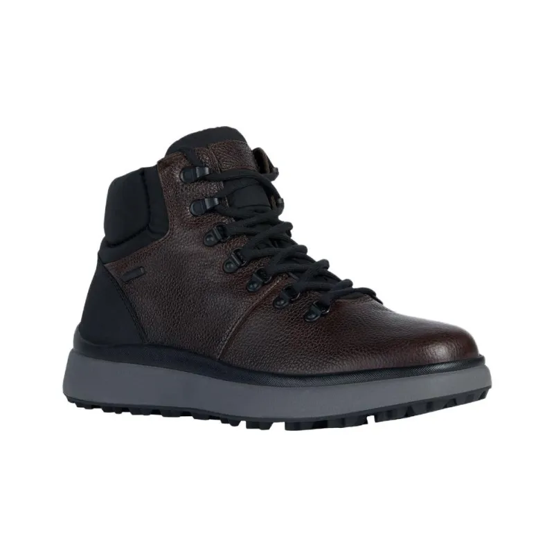 GEOX Granito + Grip Ab Wear-Resistant Slip-Resistant Short Outdoor Boots Men's Brown-1
