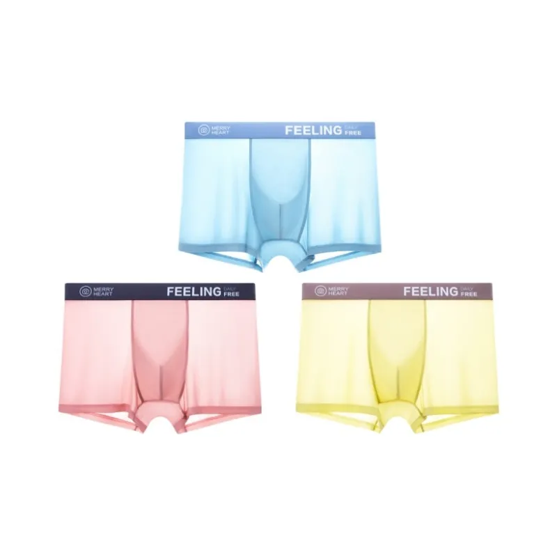 Qiao Ni Tong Underpants Men's 3 Pack-2