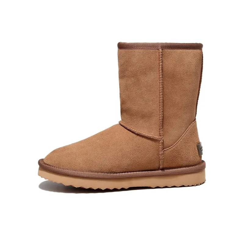 TASMAN AUS Crew Double Layer Classic Snow Boots 2cm Unisex-14