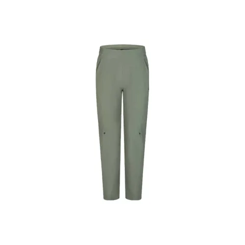 asics Grey Men Running Knitted Sports Pants Men's Green