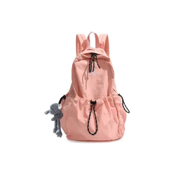 BRABOSTON Oxford Backpack Regular Unisex Gray/Black/Yellow/Pink