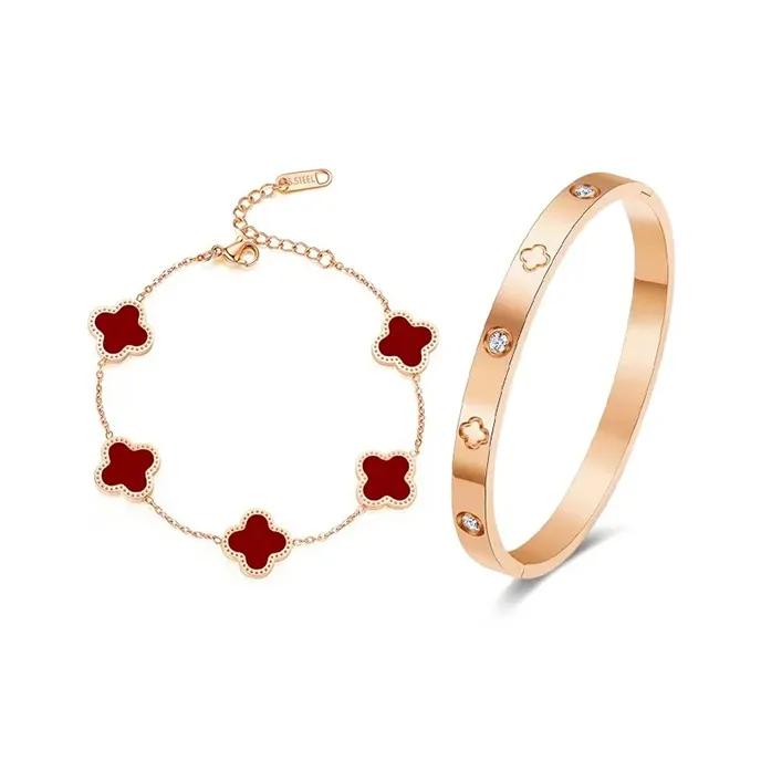 LUCA Zircon Bracelets Women's Elegant Gentle Style-9
