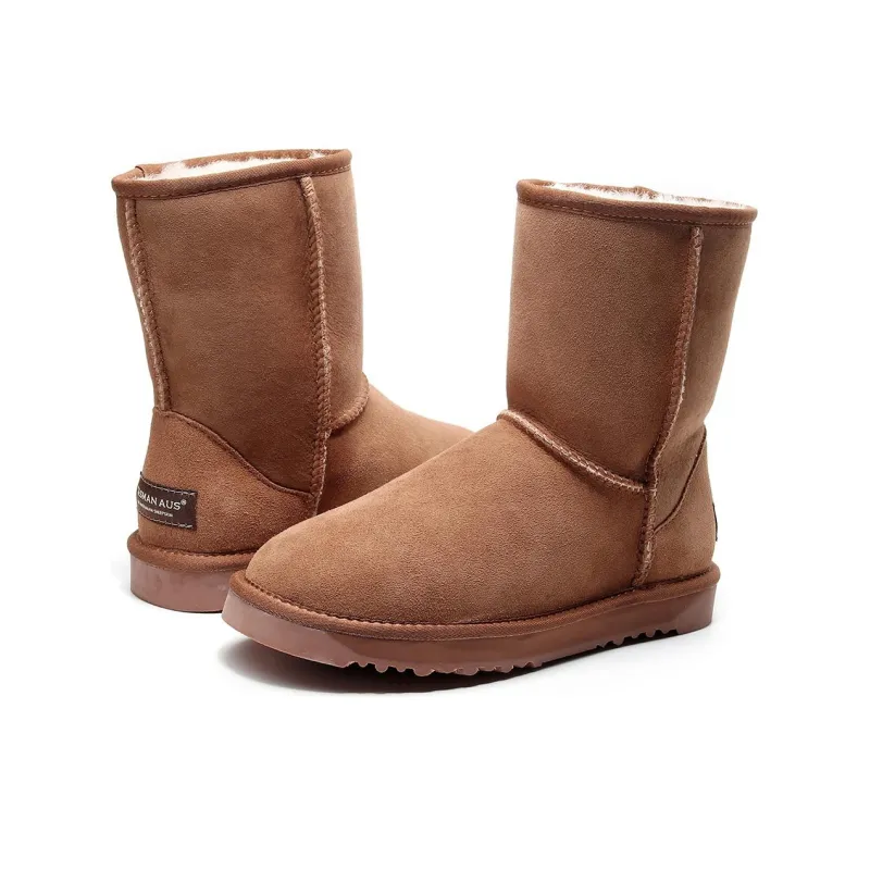 TASMAN AUS Crew Snow Boots 2cm Unisex-10