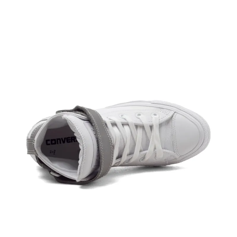 Converse Women's Chuck Taylor All Star Brea Reflective Hi 'White Silver' Women's-3