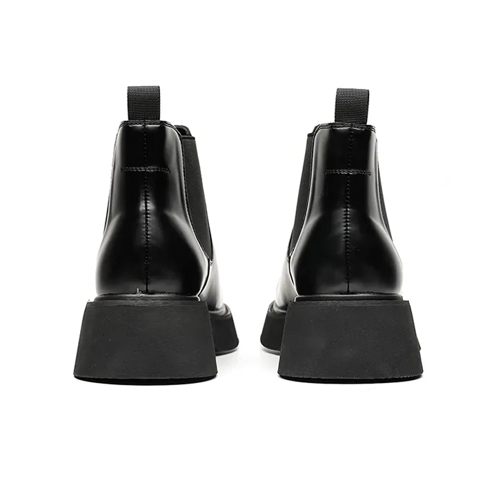 GZZ Crew Chelsea Boots Men's Black-3