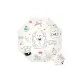 White Fleece Bear-[Automatic--One-Touch Easy Open]