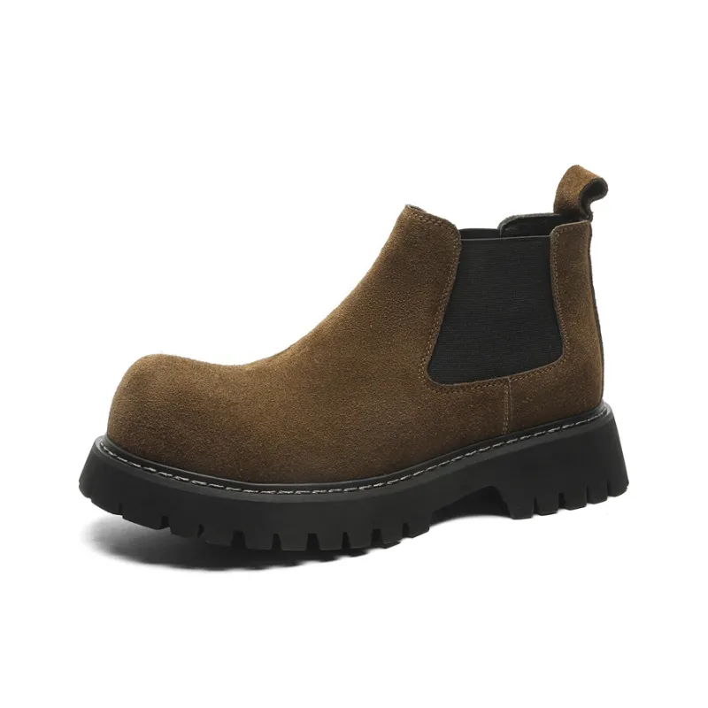 LUOMAIKE Short Chelsea Boots Men's-5