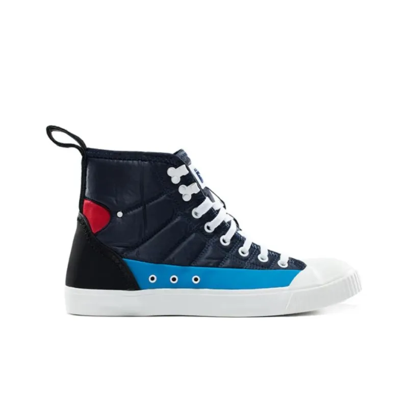 Onitsuka Tiger Ok Basketball Rb Wear-Resistant Balance High-Top Skateboard Shoes Unisex Dark Blue-1