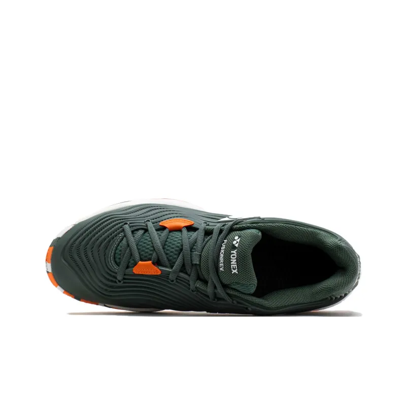 YONEX SHTF5 Abrasion Resistant Coverage Low Top Tennis Shoes Unisex Olive-3