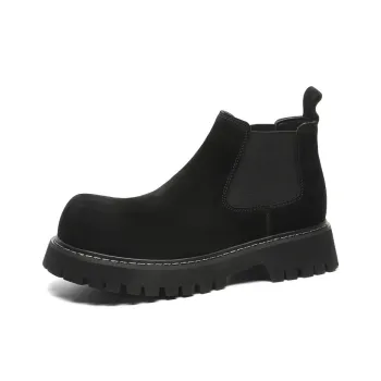 LUOMAIKE Short Chelsea Boots Men's