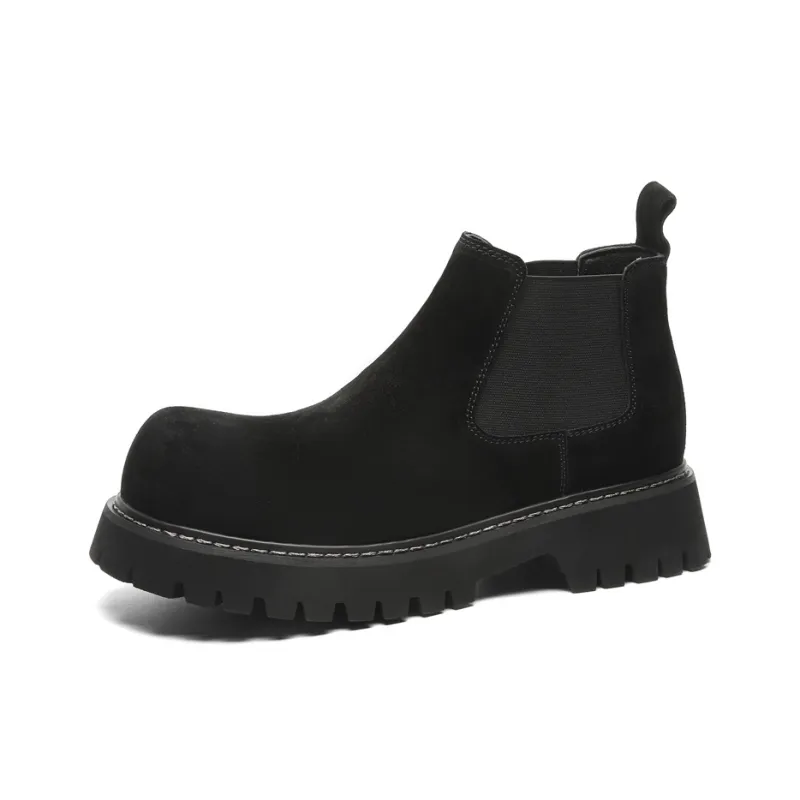 LUOMAIKE Short Chelsea Boots Men's-0