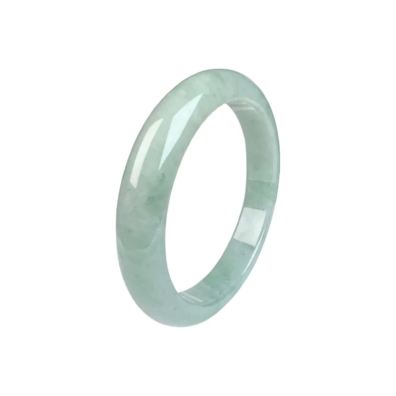 SIYIJIA Bean Type Jadeite Bangles Unisex-0