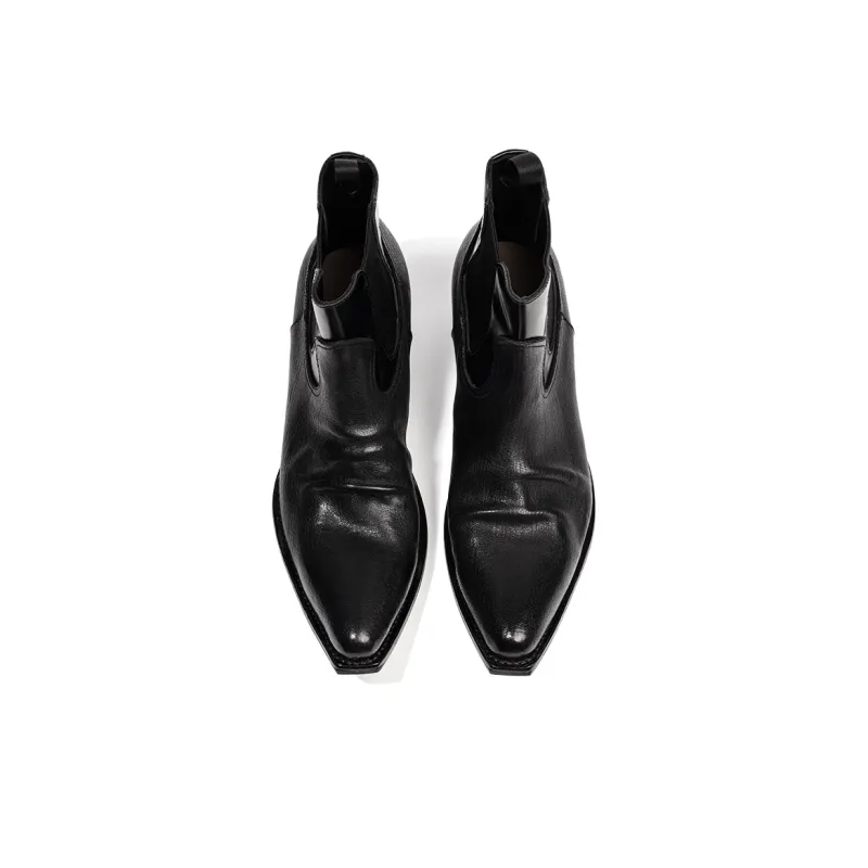 Dreambo Short Chelsea Boots 5.5cm Men's Black-2