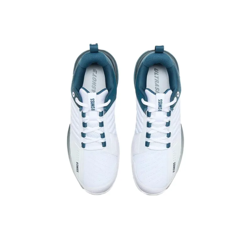 KSWISS Abrasion Resistant Low Top Tennis Shoes Men's White-2