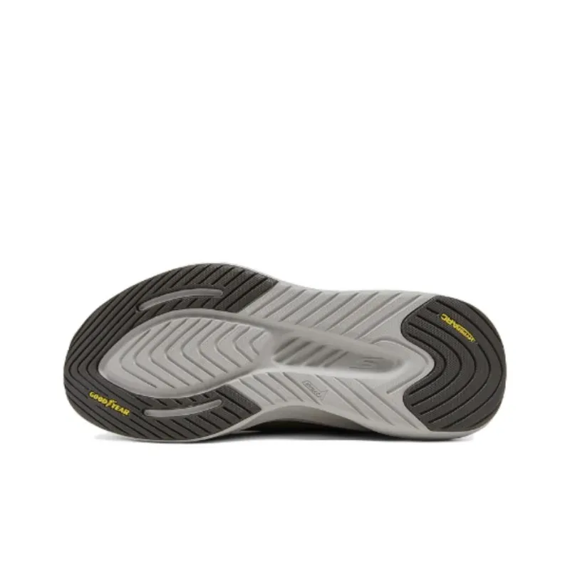 Skechers MEN'S GO WALK Cushioned Slip Resistant Low Top Casual Shoes Men's Gray White-3