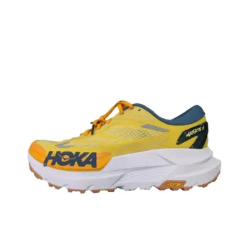 HOKA ONE ONE Anti Slip Wear Resistant Low Top Running Shoes Unisex Yellow