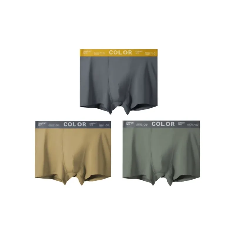 Qiao Ni Tong Underpants Men's 3 Pack-0
