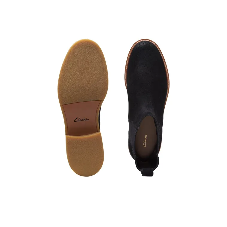 Clarks Chelsea Boots Women's Black-3