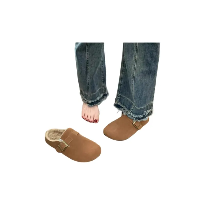 ALPLUME Home Slippers Brown Gray-1