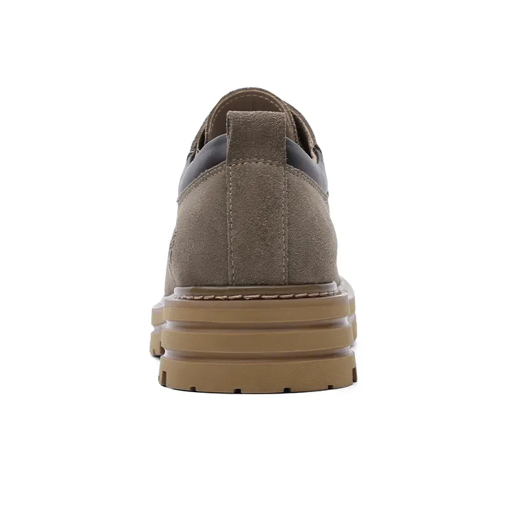 Dickies Minimalist Style Low Top Textured Workwear Outdoor Boots Men's Khaki-3