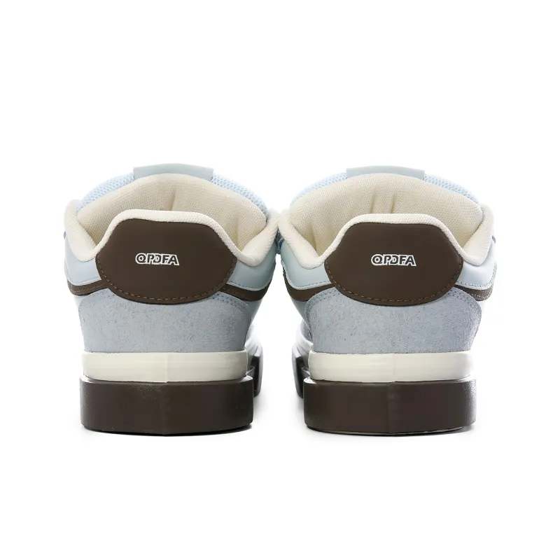 Lovely You Wear-resistant And Lightweight Low-Top Skateboard Shoes Women's Light Blue-4